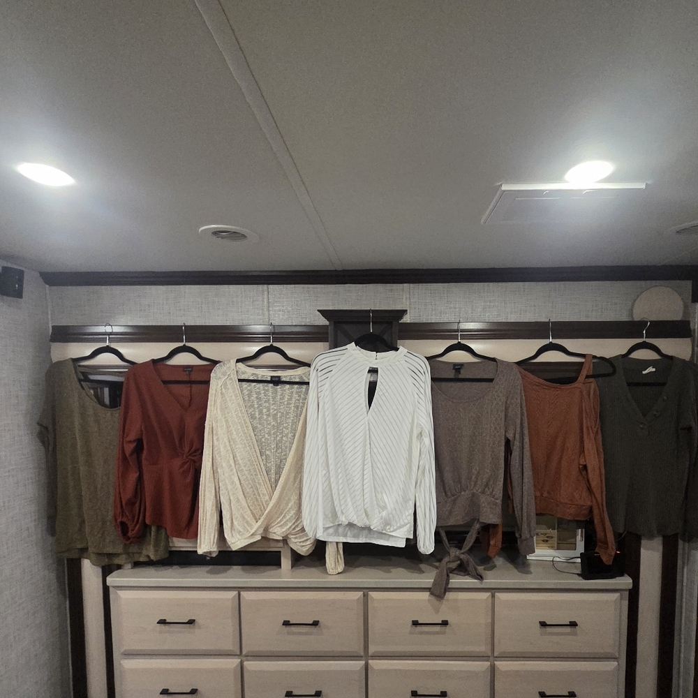 Bundle Of Seven Long Sleeve Tops From Buckle